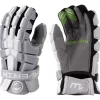 Maverik Men's MX Lacrosse Glove -Sports store 22MAVMMXGLVXXXXXXLXPA White Grey