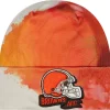 New Era Men's Cleveland Browns Sideline Ink Knit Beanie -Sports store 22NEWMNFLBRWNSSLNCLE