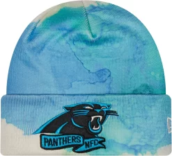 New Era Men's Carolina Panthers Sideline Ink Blue Knit Hat