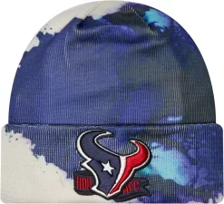 New Era Men's Houston Texans Sideline Ink Knit Beanie
