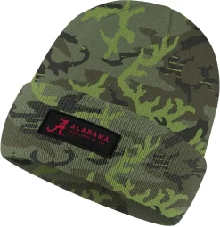 Nike Men's Alabama Crimson Tide Camo Military Appreciation Cuffed Knit Beanie
