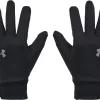 Under Armour Storm Liner Gloves 2 Under Armour Storm Liner Gloves -Sports store 22UARMSTRMLNRXXXXCLD Black Pitch Gray