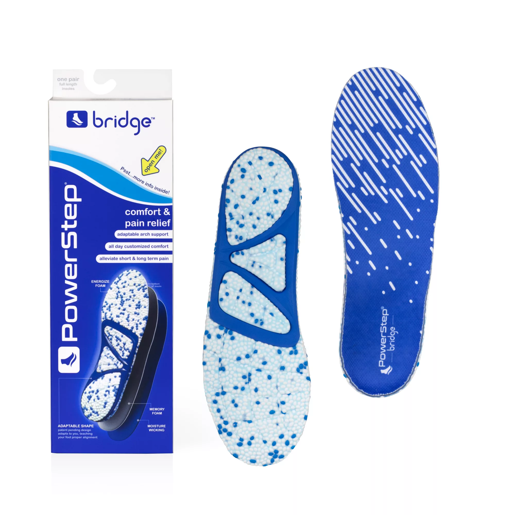 PowerStep Bridge Insoles 3 PowerStep Bridge Insoles
