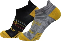 Brooks Pittsburgh Marathon Ghost Running No Show Socks - 2 Pack