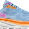 HOKA Women's Clifton 9 Running Shoes -Sports store 23FHQWCLFTN9RYBLXFTW Airy Blue