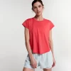 CALIA Women's Renew Performance Tee 2 CALIA Women's Renew Performance Tee -Sports store 23JLOWCLPRFRMNCTXAPT Aquatic Coral