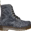 Dr. Martens Women's Pascal Marbled Suede Boots -Sports store 23OYIWW1460PSCLBLFBO Black Marble