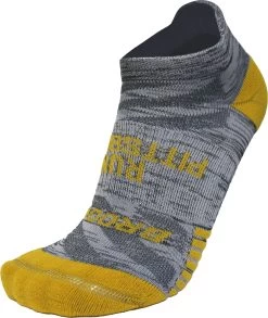 Brooks Pittsburgh Marathon Ghost Running No Show Socks - 2 Pack -Sports store 280496069 GreyBlack DET alt1