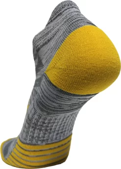 Brooks Pittsburgh Marathon Ghost Running No Show Socks - 2 Pack -Sports store 280496069 GreyBlack DET alt2