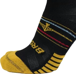 Brooks Pittsburgh Marathon Ghost Running No Show Socks - 2 Pack -Sports store 280496069 GreyBlack DET alt8