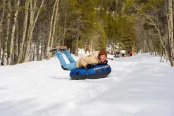 Yukon Charlie's Buffalo Plaid Snow Tube -Sports store 30 3204 Timber20Tube Blue Action 1