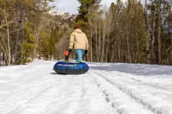 Yukon Charlie's Buffalo Plaid Snow Tube -Sports store 30 3204 Timber20Tube Blue Action 3