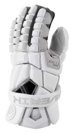 Maverik Men's Max Lacrosse Glove -Sports store 3003378 White BCK
