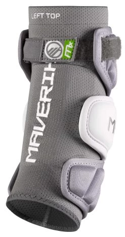 Maverik Men's MX Lacrosse Arm Pads 5 Maverik Men's MX Lacrosse Arm Pads -Sports store 3003402 WhiteGrey FRT