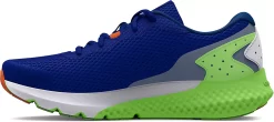 Under Armour Kids' Grade School Charged Rogue 3 Shoes -Sports store 3024981 400 BlueLimeWhite INS