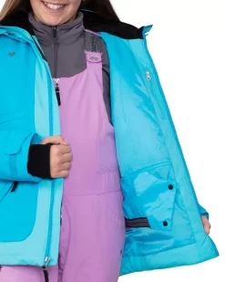 The North Face Obermeyer Kids' June Ski Jacket 18 The North Face Obermeyer Kids' June Ski Jacket -Sports store 31083 21068 BlueBird MODDET alt1