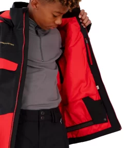 Obermeyer Boys' Axel Jacket 22 Obermeyer Boys' Axel Jacket -Sports store 41085K 19042 Brakelight MODDET alt4
