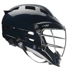 Cascade Youth CS-R Lacrosse Helmet W/ Silver Mask -Sports store 5014601 NVY SIDERIGHT