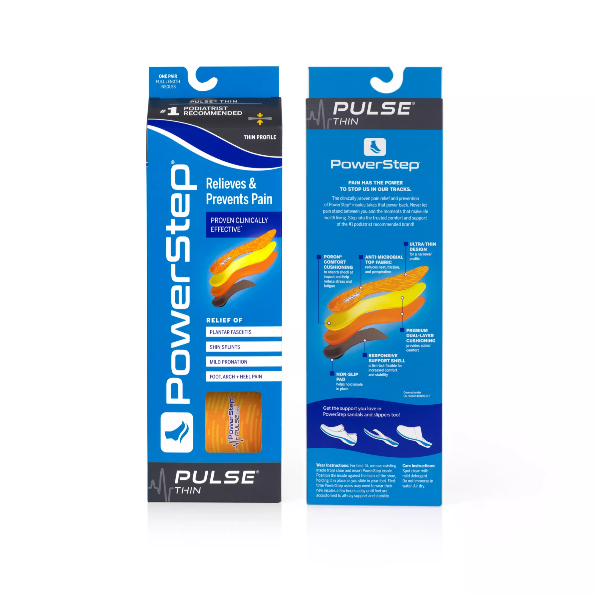 PowerStep PULSE Thin Insoles 4 PowerStep PULSE Thin Insoles - Image 2