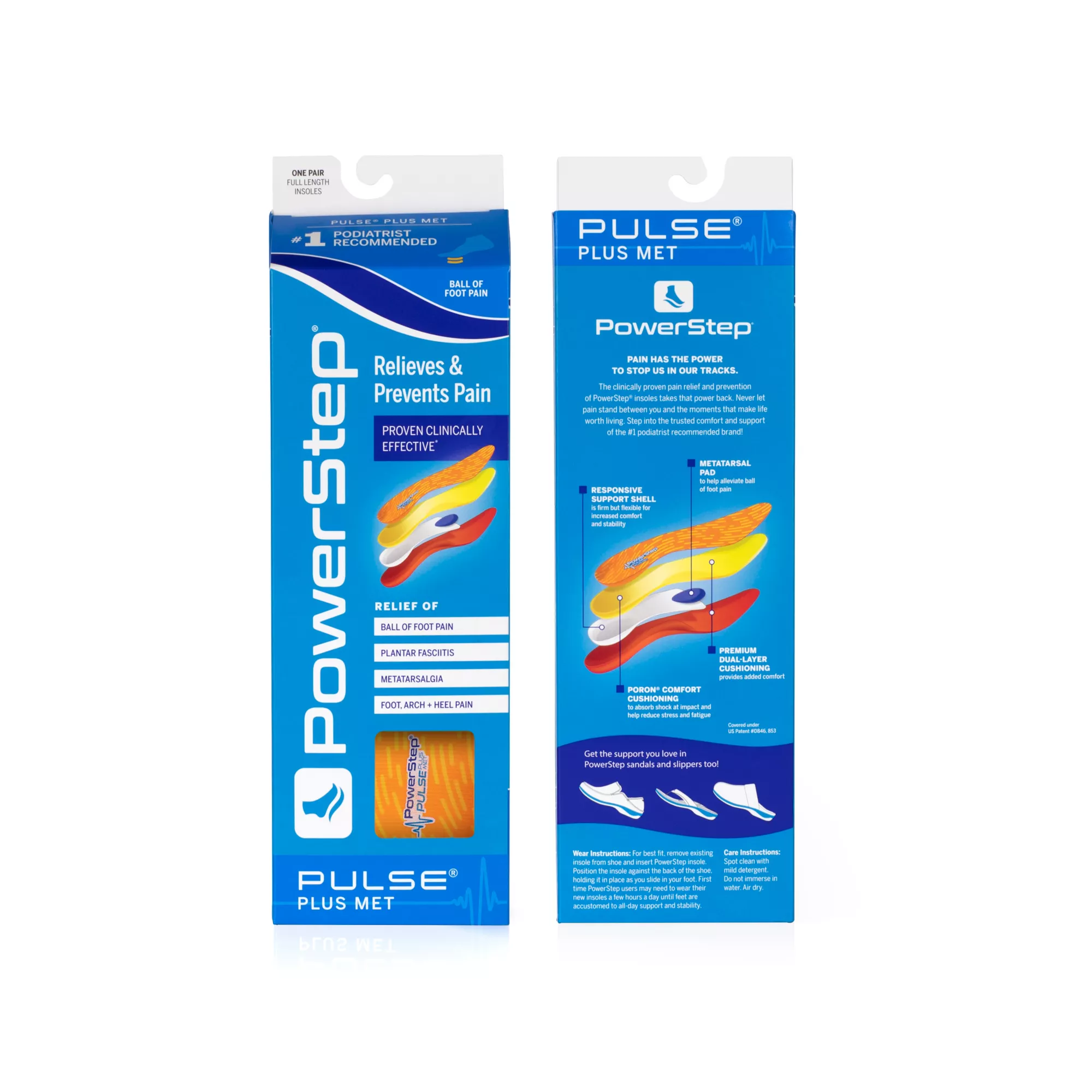 PowerStep PULSE Plus Met Insoles 5 PowerStep PULSE Plus Met Insoles - Image 3