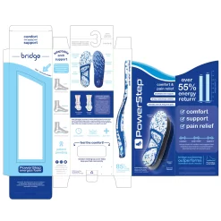 PowerStep Bridge Insoles 18 PowerStep Bridge Insoles -Sports store 5500 01 NOCOLOR DET