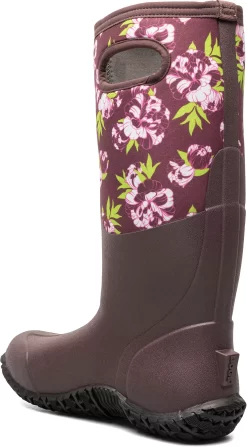 Bogs Women's Mesa Peony Waterproof Boots -Sports store 72862 BUR Burgundy AL