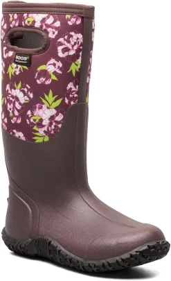 Bogs Women's Mesa Peony Waterproof Boots -Sports store 72862 BUR Burgundy AR