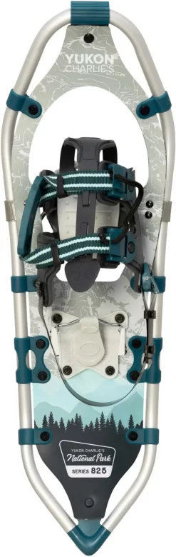 Yukon Charlie's Adult National Park Snowshoes Kit -Sports store 81 9057K DSG GrayTeal TOP