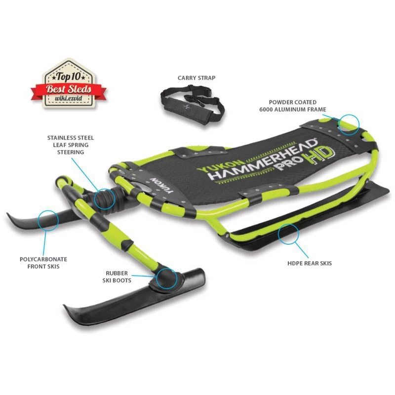 Yukon Charlies Hammerhead Pro HD Sled 4 Yukon Charlies Hammerhead Pro HD Sled - Image 2