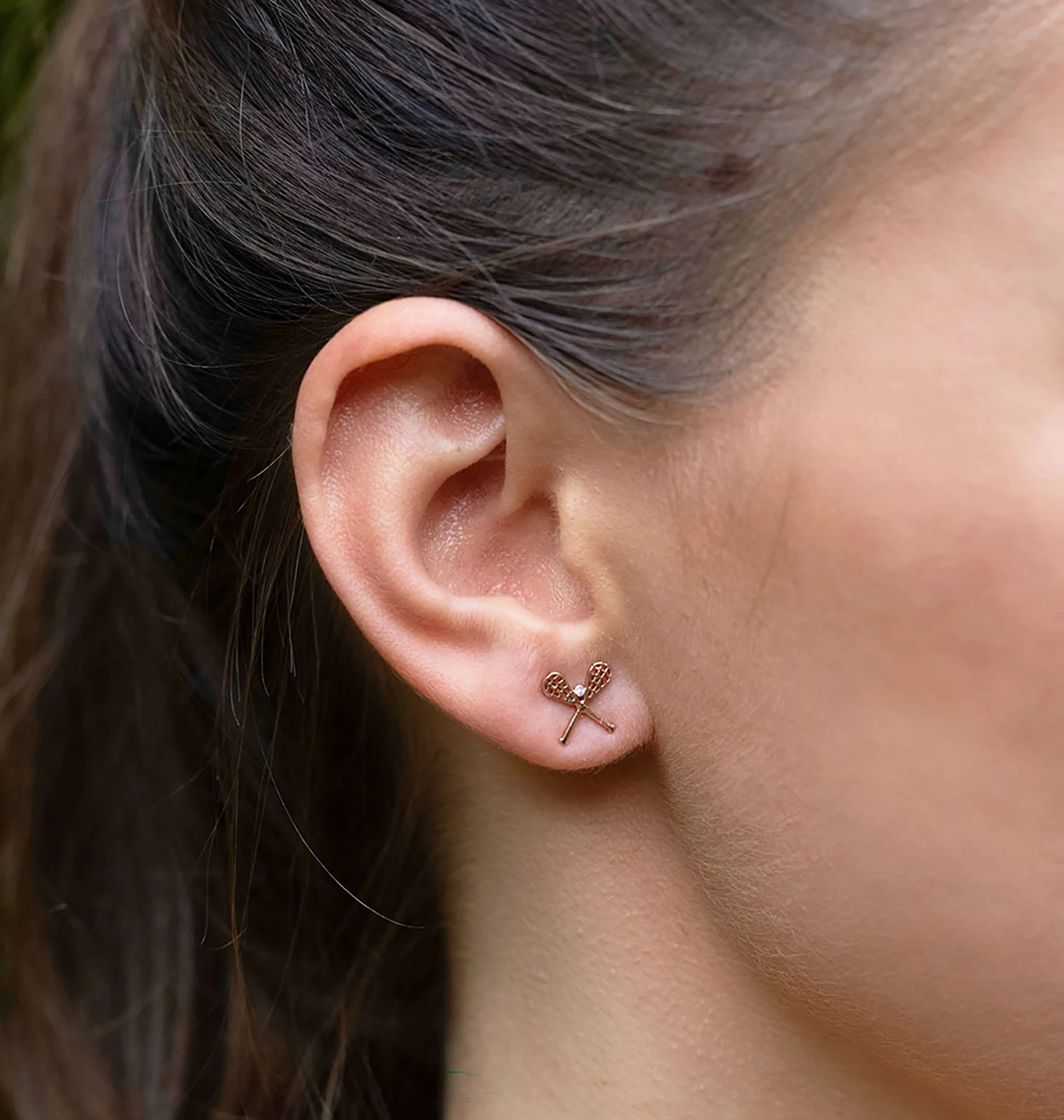 Chelsea Charles Women's Sport Lacrosse Earrings 4 Chelsea Charles Women's Sport Lacrosse Earrings - Image 2