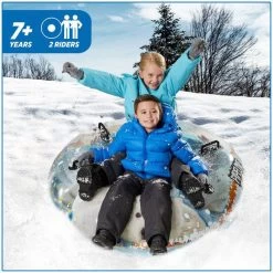 Aqua Leisure Sno 3D Polar Bear Snow Tube -Sports store AXT20750TPB Multi DET alt3