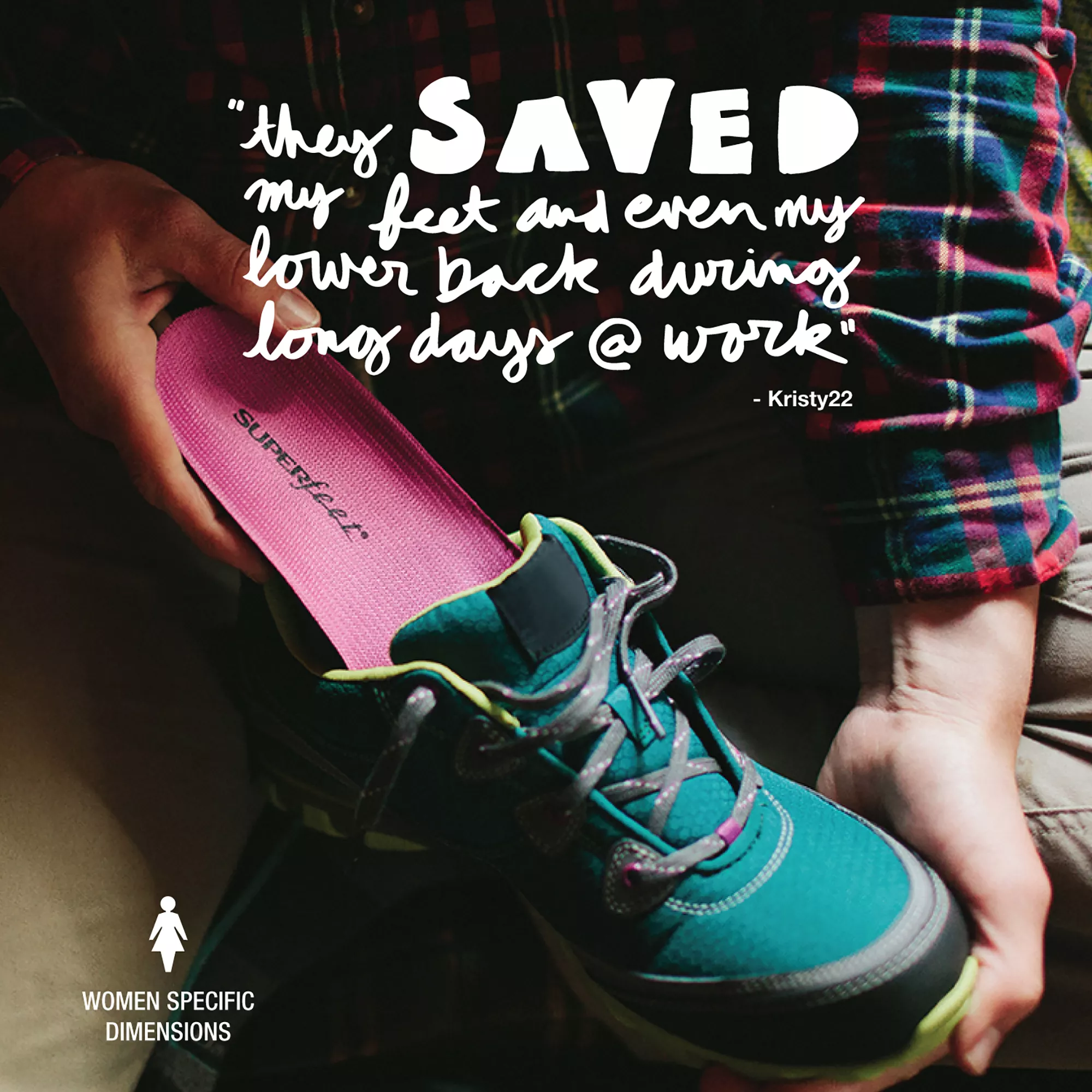 Superfeet Women's BERRY Insoles 7 Superfeet Women's BERRY Insoles - Image 5