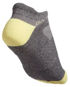 CALIA Women's Running Socks - 2 Pack -Sports store CAL14277 LemonChiffonGrey BCK