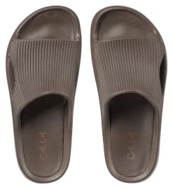 CALIA Women's Molded Slides -Sports store CAX23WEMS9 BRN CoffeeGrounds TOP