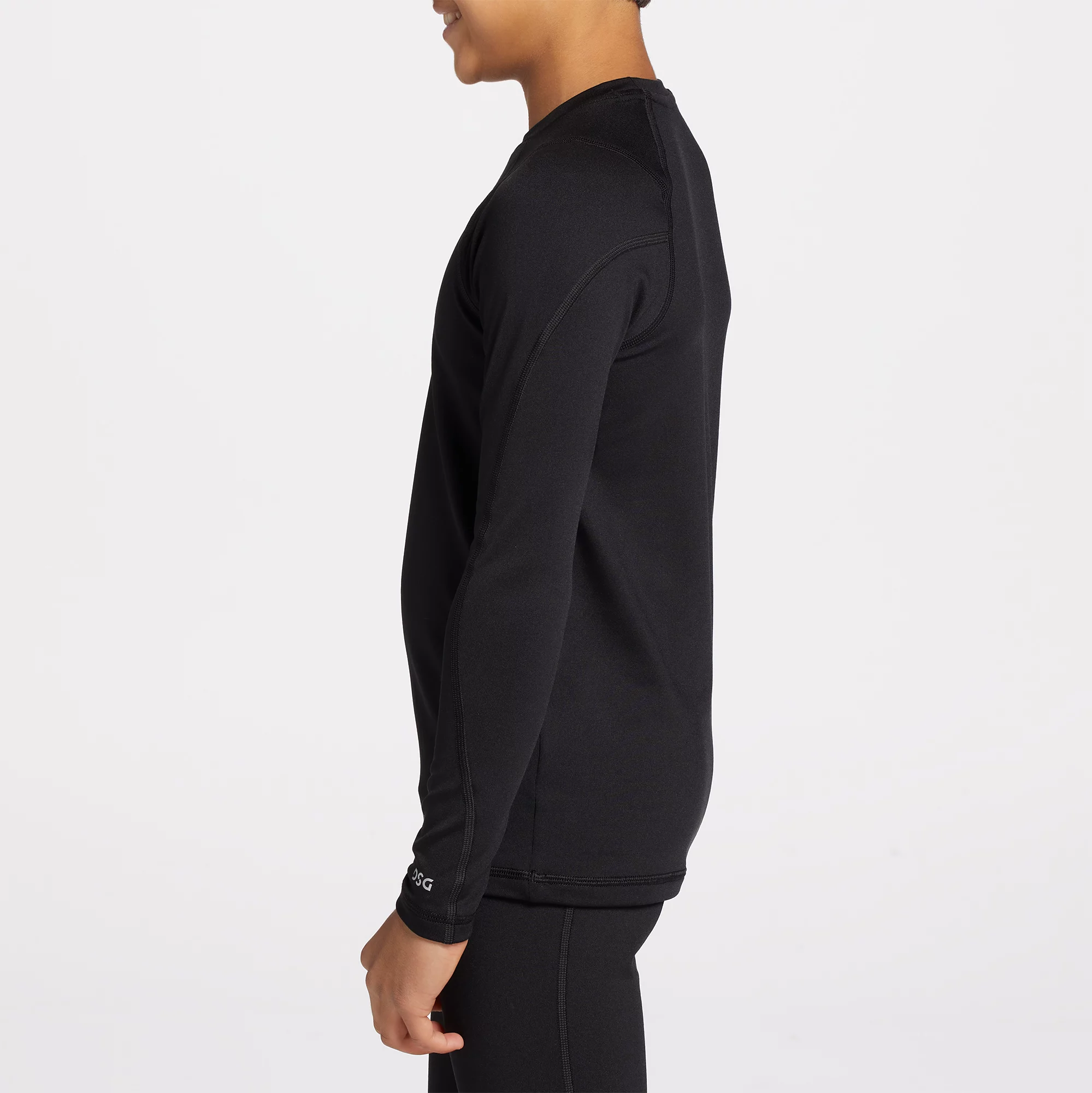 DSG Boys' Cold Weather Compression Crew Long Sleeve Shirt 7 DSG Boys' Cold Weather Compression Crew Long Sleeve Shirt - Image 5