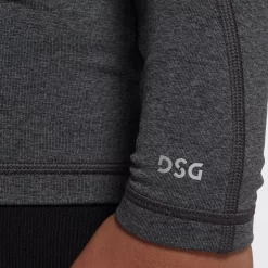 DSG Boys' Cold Weather Compression Mock Neck Long Sleeve Shirt 22 DSG Boys' Cold Weather Compression Mock Neck Long Sleeve Shirt -Sports store DAB69601N DarkheatherGrey MODDET alt1