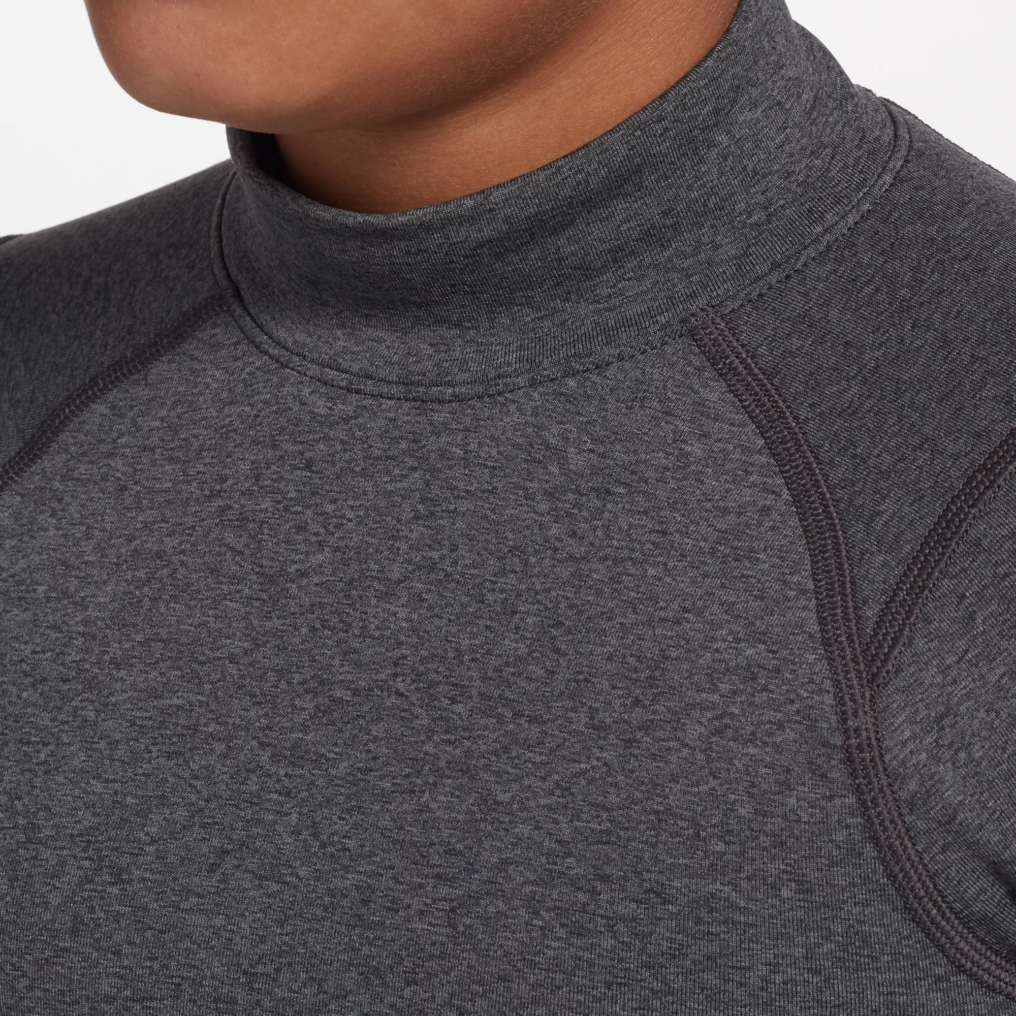 DSG Boys' Cold Weather Compression Mock Neck Long Sleeve Shirt 11 DSG Boys' Cold Weather Compression Mock Neck Long Sleeve Shirt - Image 9