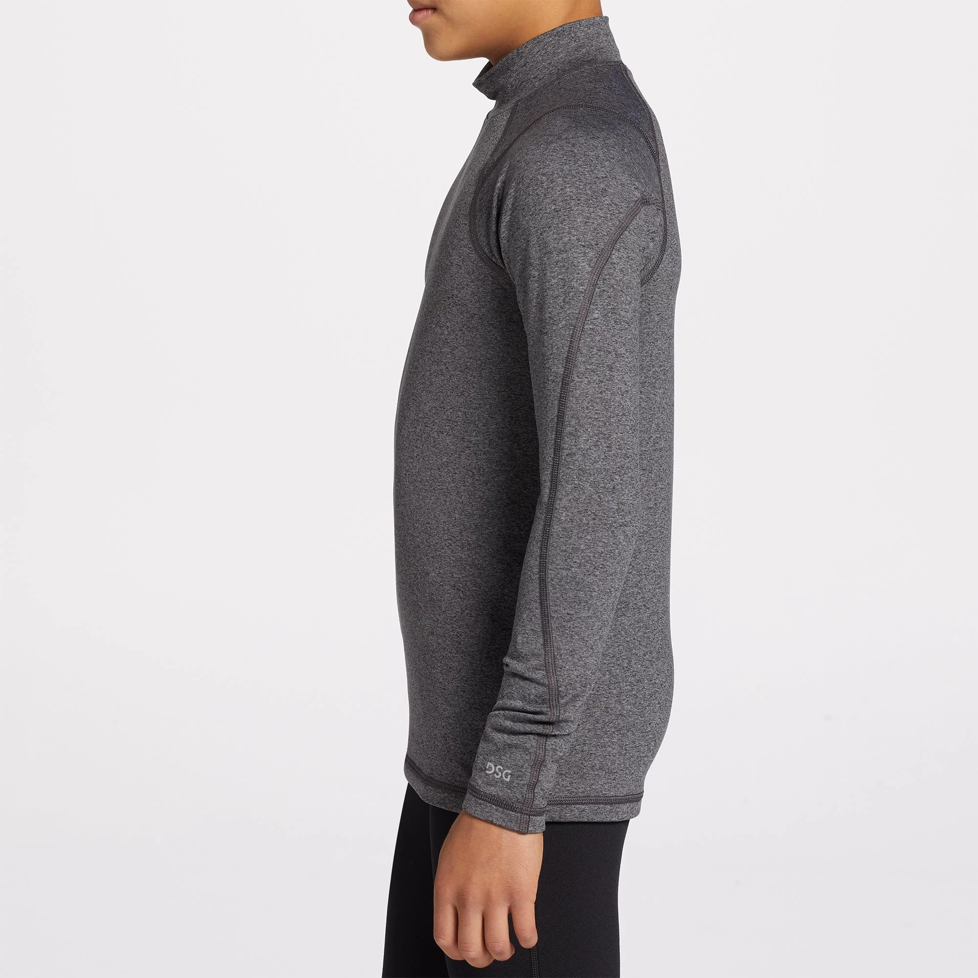DSG Boys' Cold Weather Compression Mock Neck Long Sleeve Shirt 7 DSG Boys' Cold Weather Compression Mock Neck Long Sleeve Shirt - Image 5