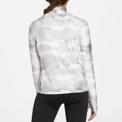 DSG Girls' Cold Weather Compression 1/4 Zip Pullover -Sports store DAG21501PRT MountainCamoNeutral MODBCK