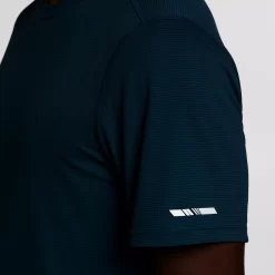 DSG Men's Short Sleeve Run T-Shirt -Sports store DAM12204 BrilliantTeal MODDET