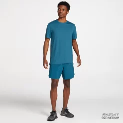 DSG Men's 5" - 7" Stride Run Shorts 17 DSG Men's 5" - 7" Stride Run Shorts -Sports store DAM21202 BrilliantTeal MODSTLAD alt1