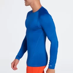 DSG Men's Compression Long Sleeve Shirt -Sports store DAM59502 TeamRoyalBlue MODSDE