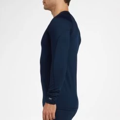 DSG Men's Cold Weather Crewneck Long Sleeve Shirt -Sports store DAM59600 UniversityNavy MODL