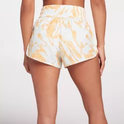 DSG Women's 3” High Rise Stride Shorts -Sports store DAW12327PRT AbstractZebraMint MODBCK