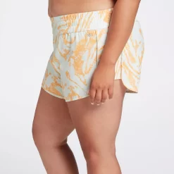 DSG Women's 3” High Rise Stride Shorts -Sports store DAW12327PRT AbstractZebraMint MODSDE alt1