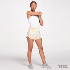 DSG Women's 3” High Rise Stride Shorts -Sports store DAW12327PRT AbstractZebraMint MODSTLAD