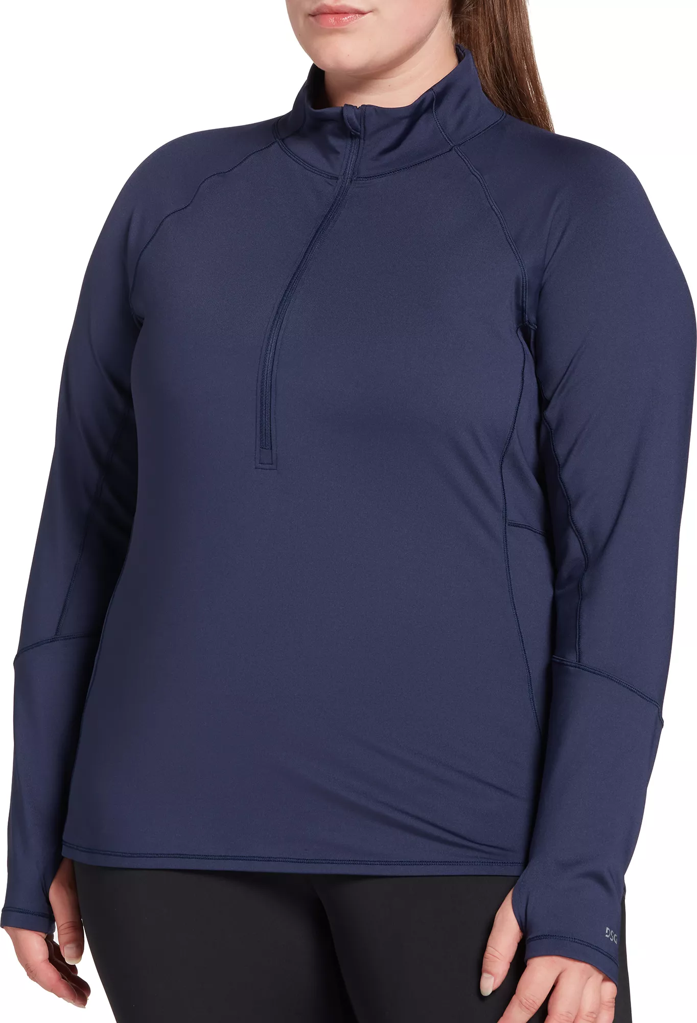 DSG Women's Cold Weather Compression 1/4 Zip Pullover 8 DSG Women's Cold Weather Compression 1/4 Zip Pullover - Image 6