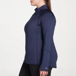 DSG Women's Cold Weather Compression 1/4 Zip Pullover 17 DSG Women's Cold Weather Compression 1/4 Zip Pullover -Sports store DAW20602 InkspotBlue MODSDE alt1