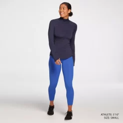 DSG Women's Cold Weather Compression 1/4 Zip Pullover 12 DSG Women's Cold Weather Compression 1/4 Zip Pullover -Sports store DAW20602 InkspotBlue MODSTLAD