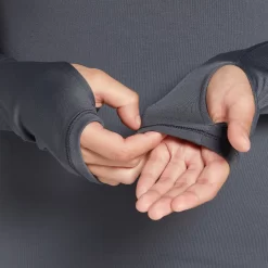 DSG Women's Cold Weather Compression Long Sleeve Shirt -Sports store DAW39603 CarbonGrey MODDET